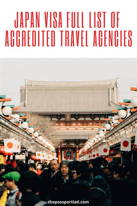 Call for Application: Accredited Agencies for Japanese Visa .